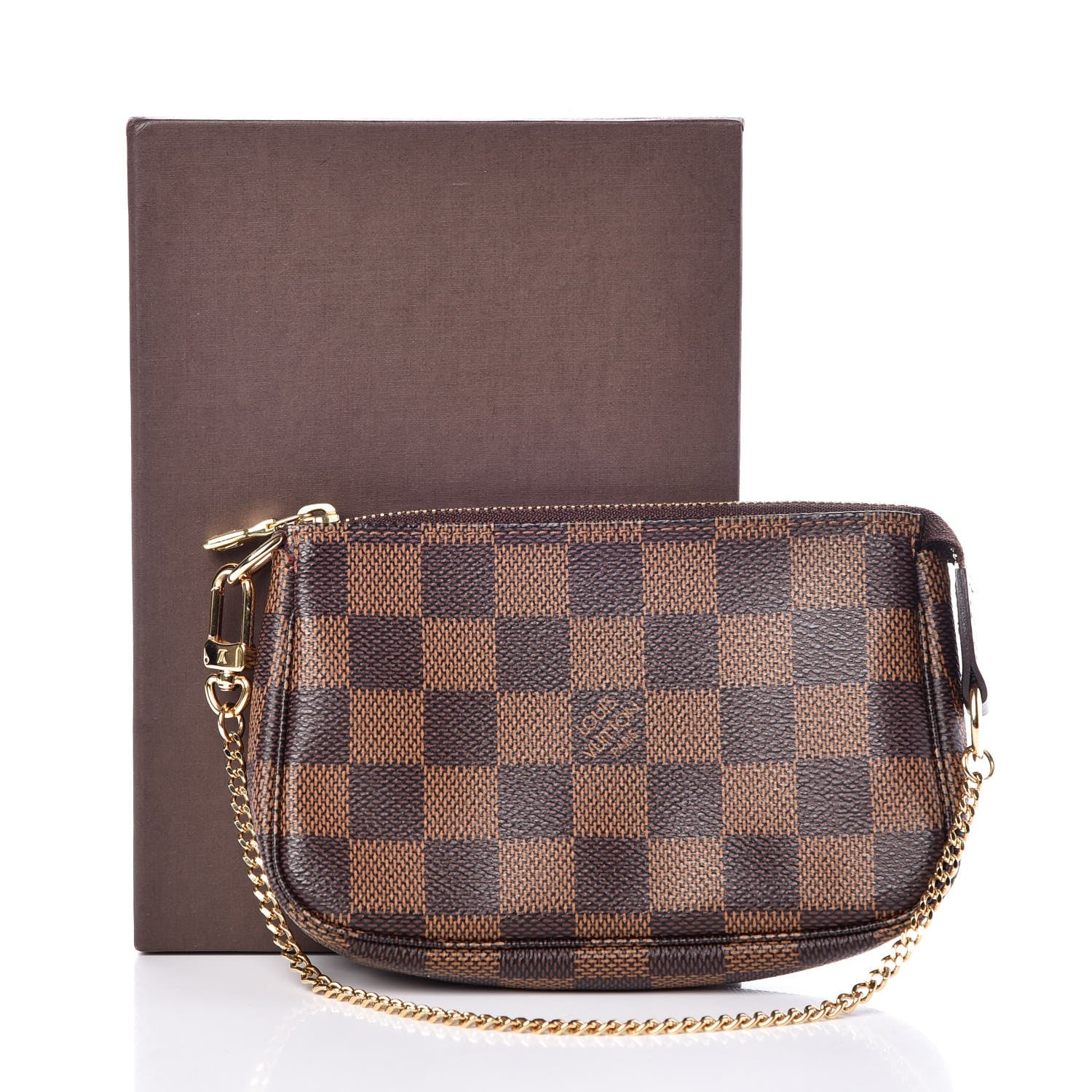 Louis Vuitton Damier Ebene Mini Pochette Accessories 8 of 8