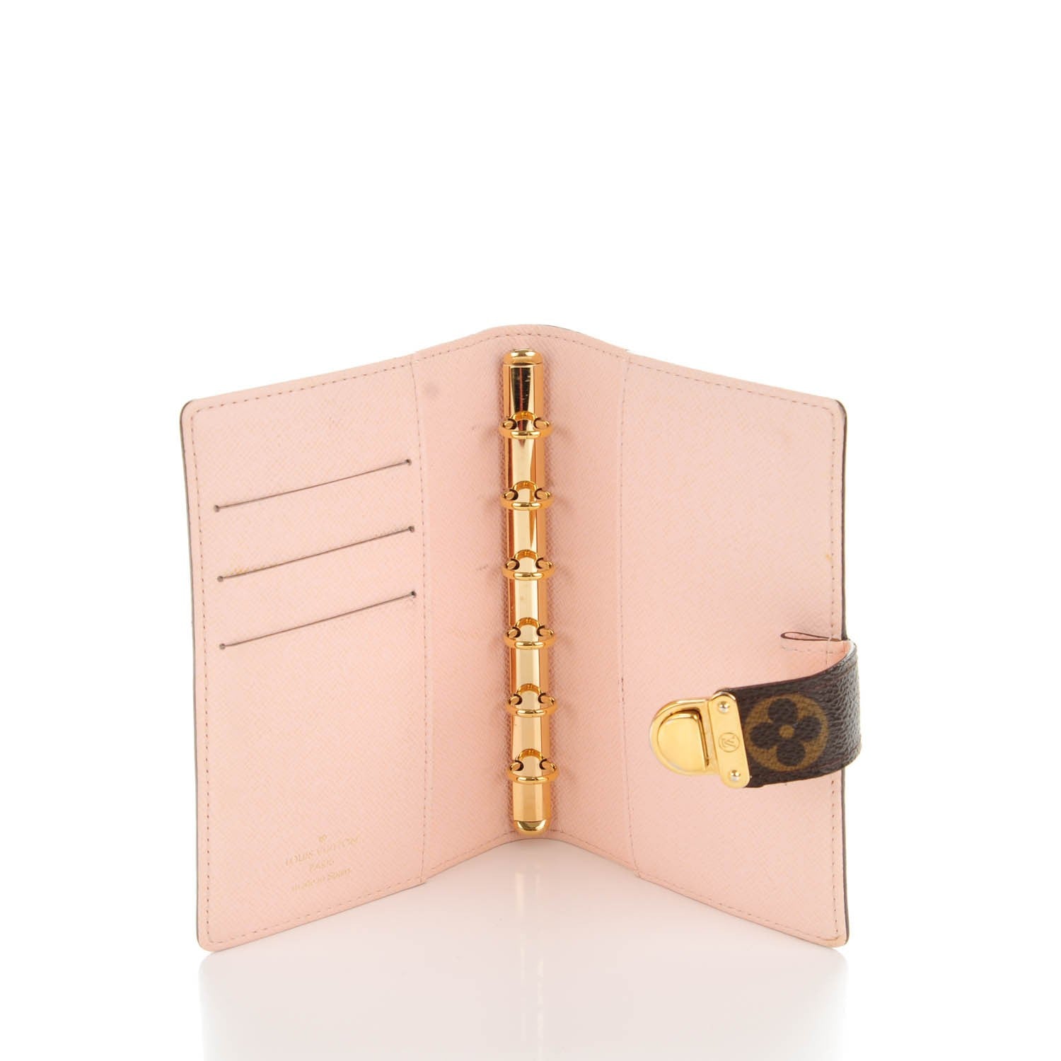 Louis Vuitton Monogram Koala Small Ring Agenda Cover Rose 5 of 7