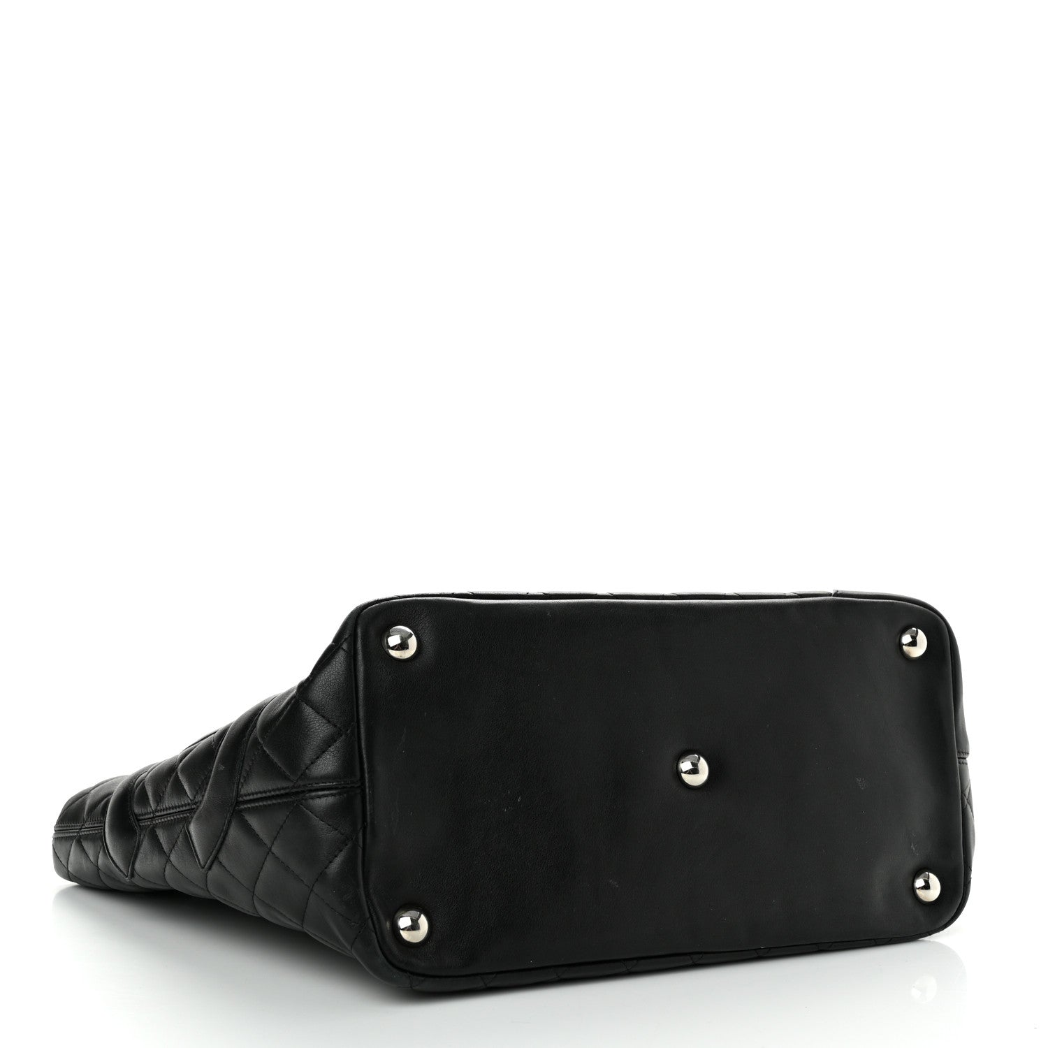 Chanel Calfskin Quilted Large Cambon Tote Black 4 of 15