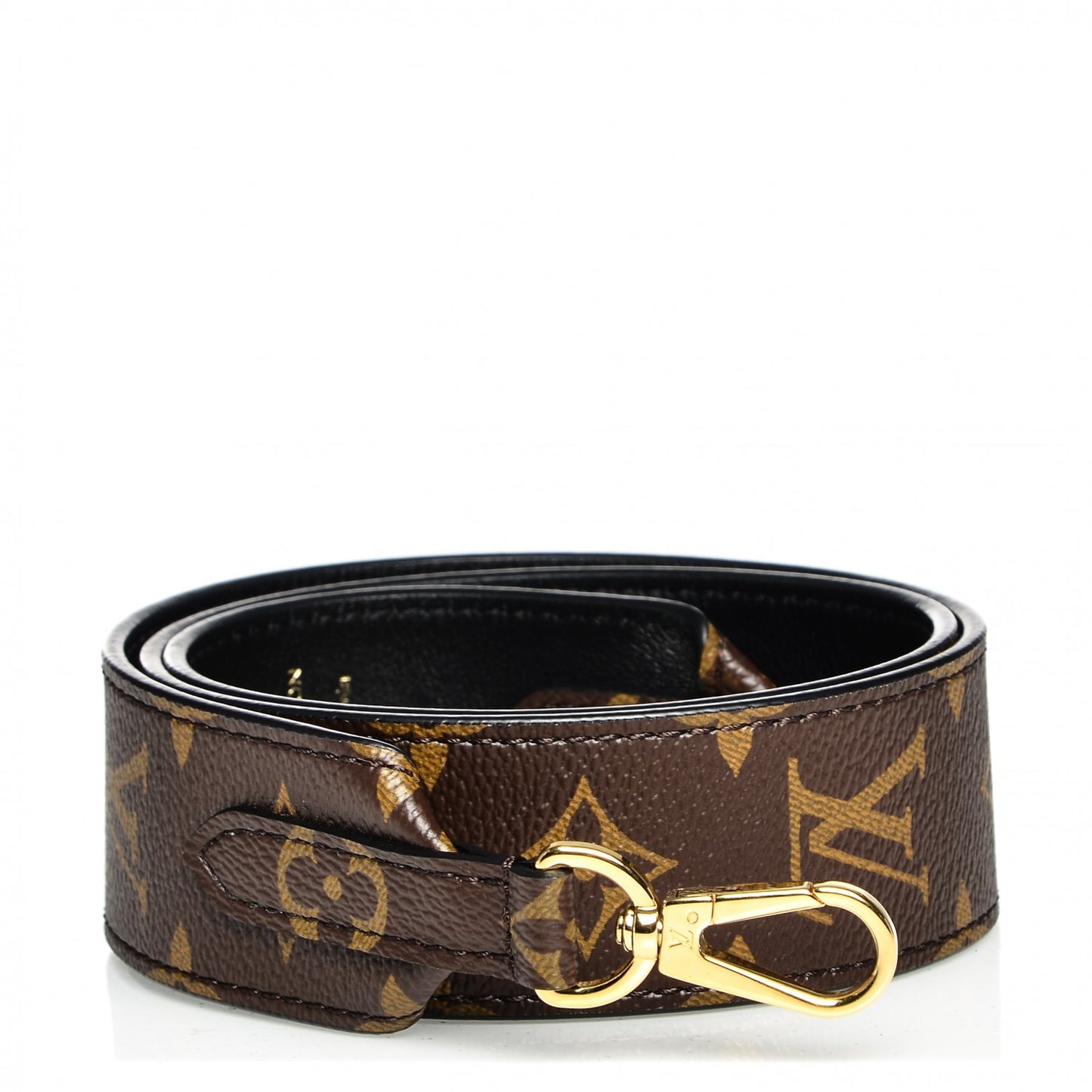 Monogram Bandouliere Shoulder Strap Black