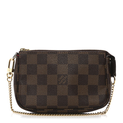 Louis Vuitton Damier Ebene Mini Pochette Accessories 1 of 7
