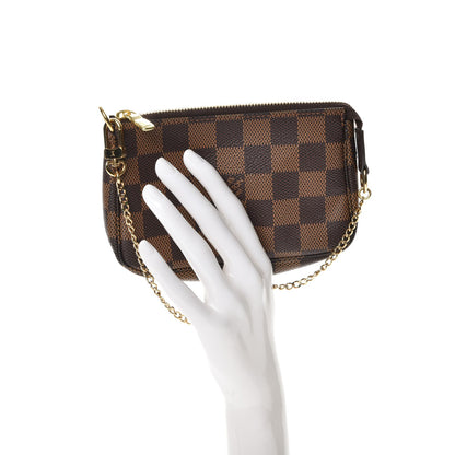 Louis Vuitton Damier Ebene Mini Pochette Accessories 2 of 7