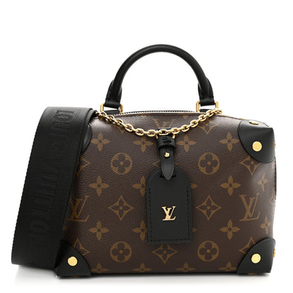 Louis Vuitton Monogram Petite Malle Souple Black 1 of 11
