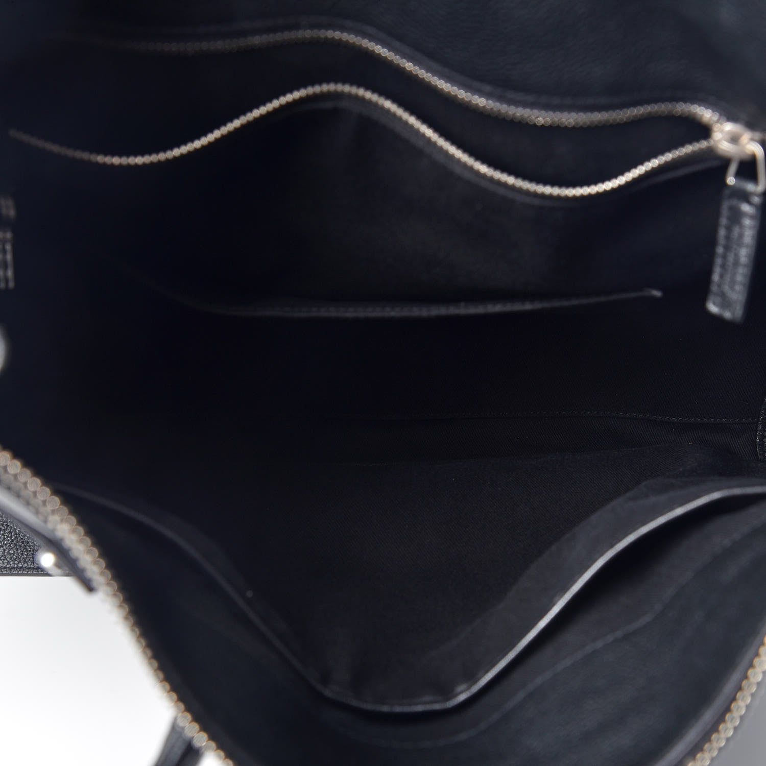 Saint Laurent Grained Calfskin Sac De Jour Souple North South Tote Black 7 of 14