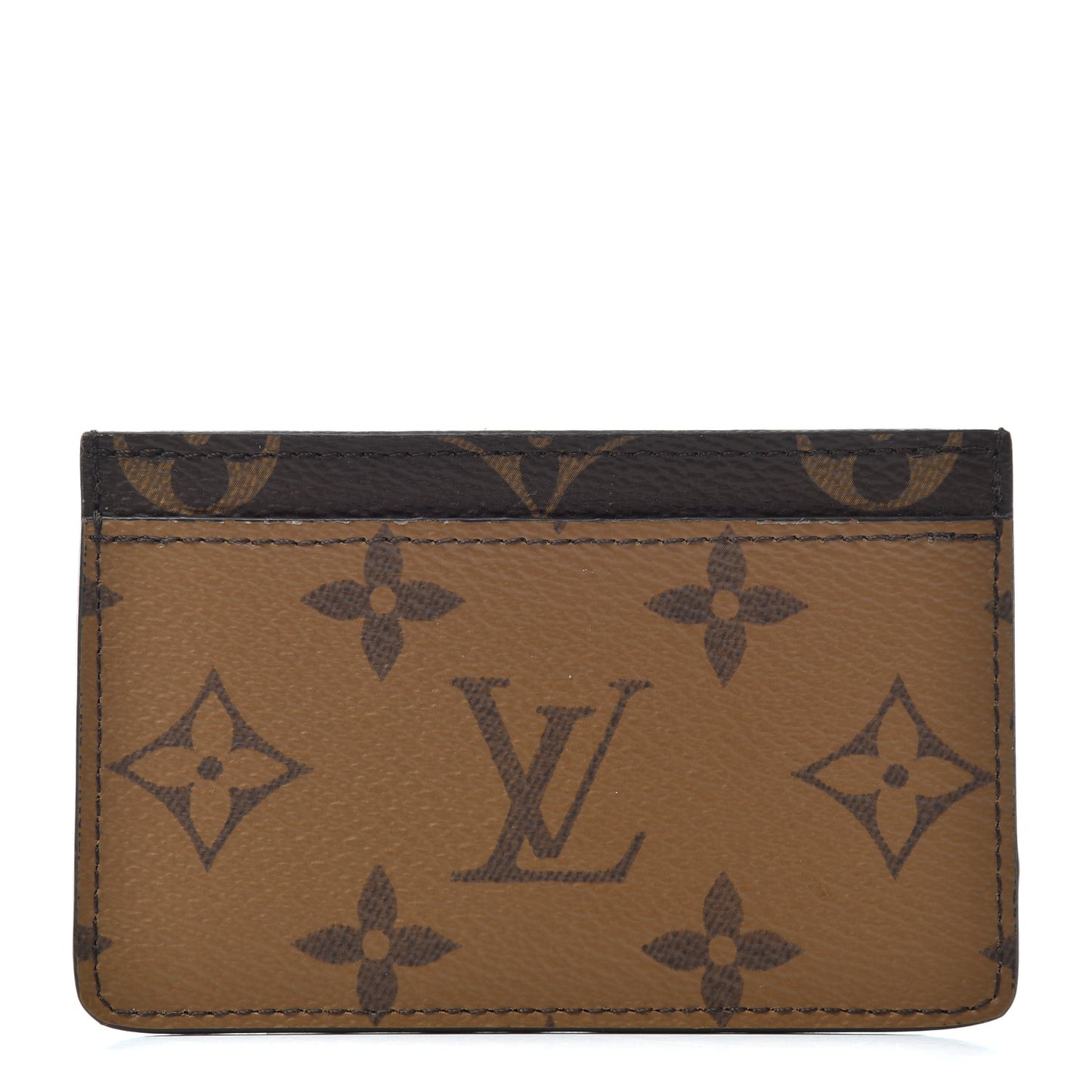 Reverse Monogram Card Holder