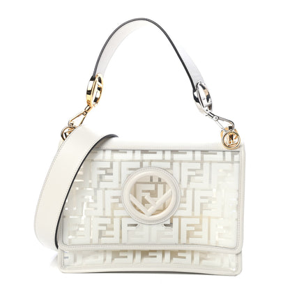 Fendi TPU FF Vitello Century F is Fendi Kan I Shoulder Bag White 1 of 4