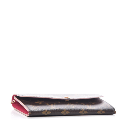 Louis Vuitton Monogram Bloom Flower Emilie Wallet 4 of 6