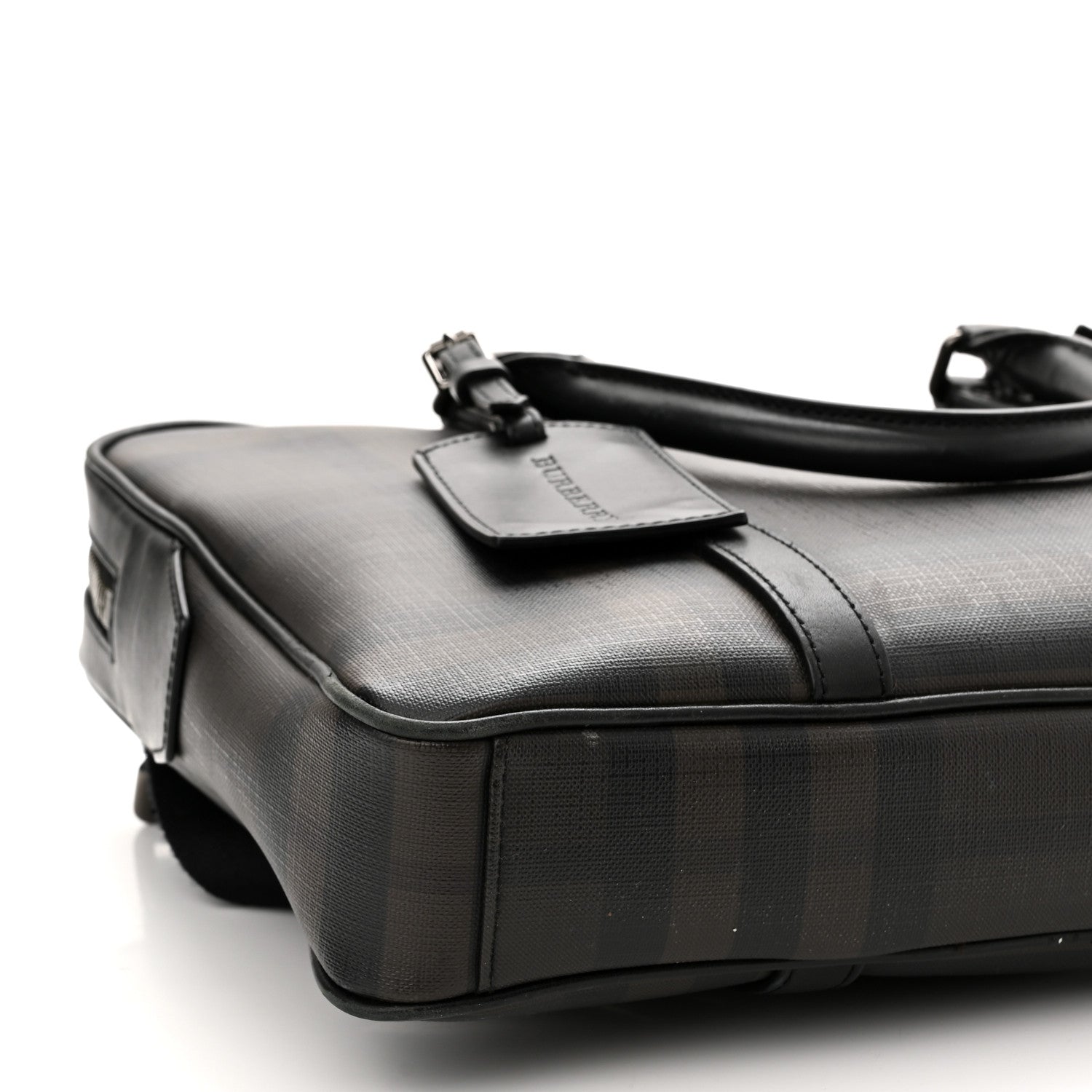 Burberry Smoked Check Newburg Briefcase 8 of 14