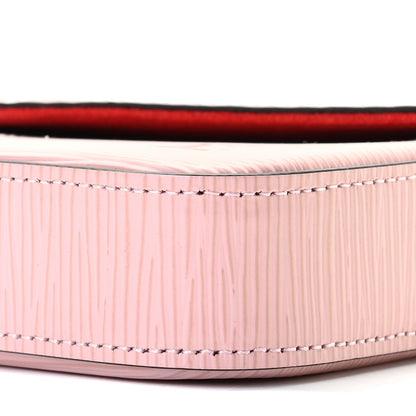 Louis Vuitton Epi Pochette Felicie Rose Ballerine Stripe 10 of 10