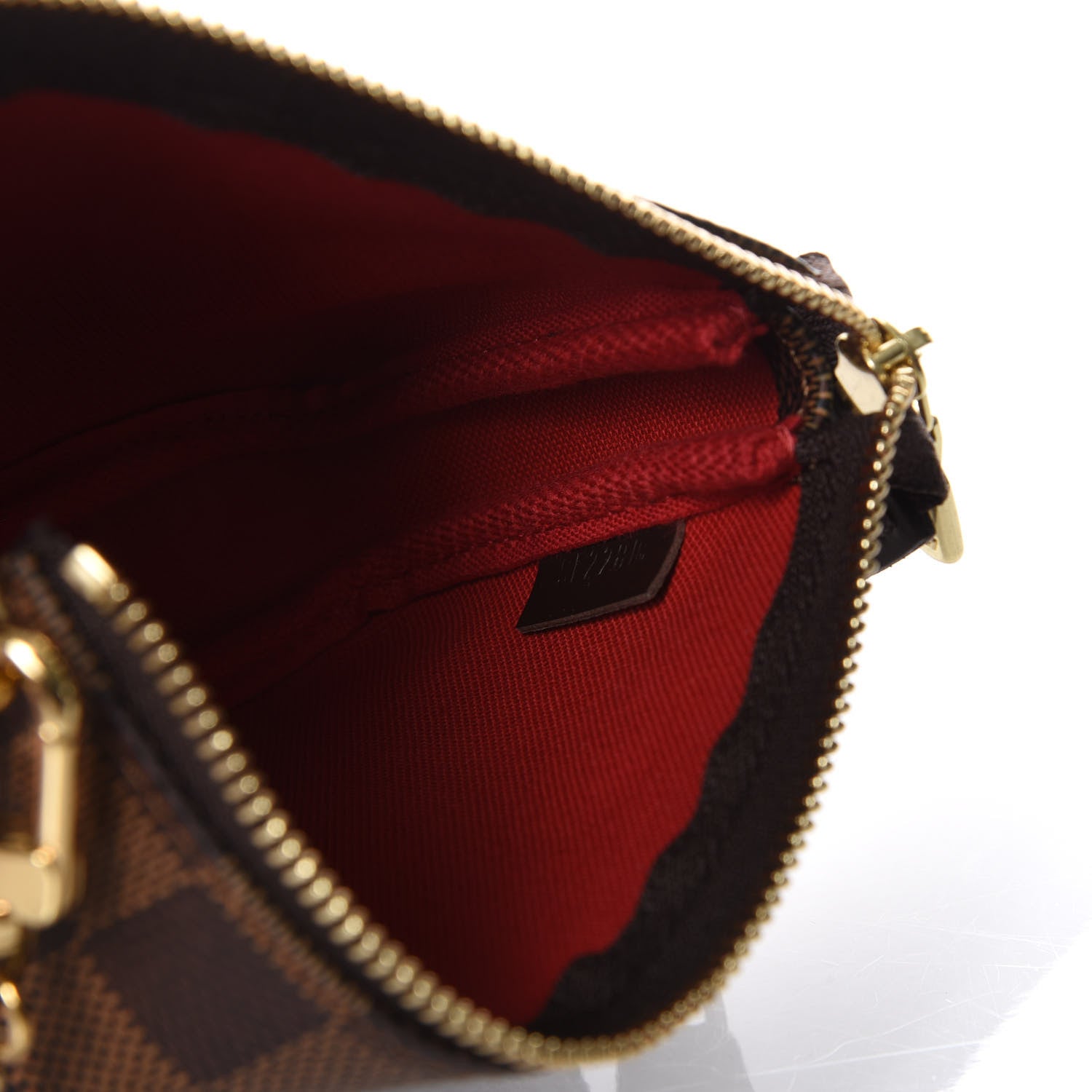 Louis Vuitton Damier Ebene Mini Pochette Accessories 8 of 9