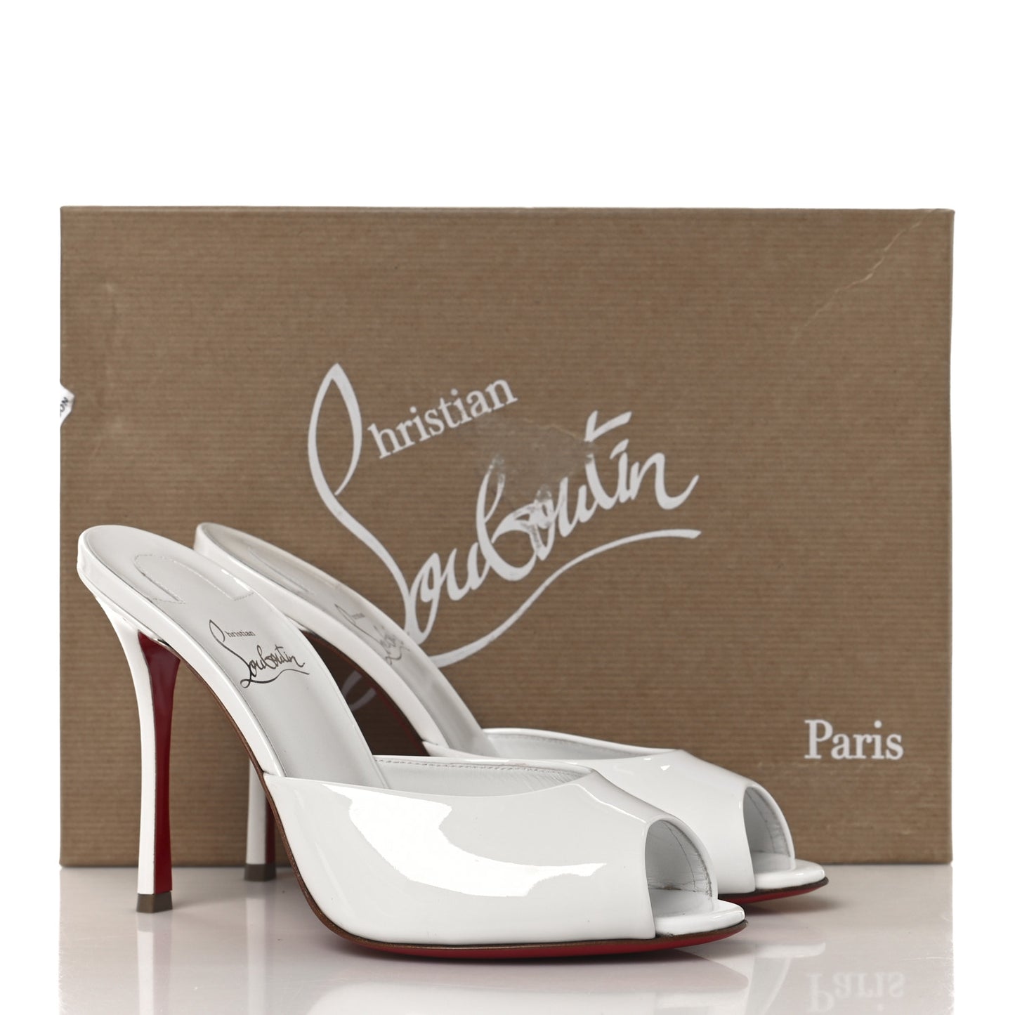 Patent Me Dolly 100 Sandals 37 White
