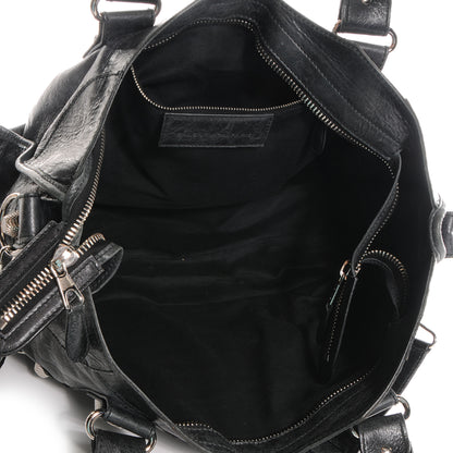Balenciaga Agneau Giant 21 Silver Hardware Part Time Black 5 of 8