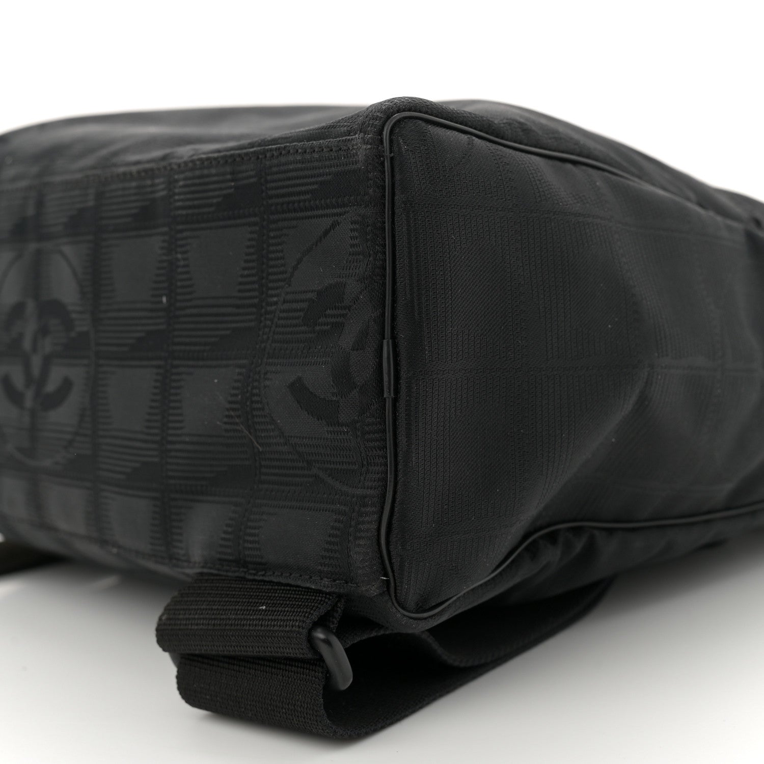 Chanel Nylon Travel Backpack Black 10 of 11