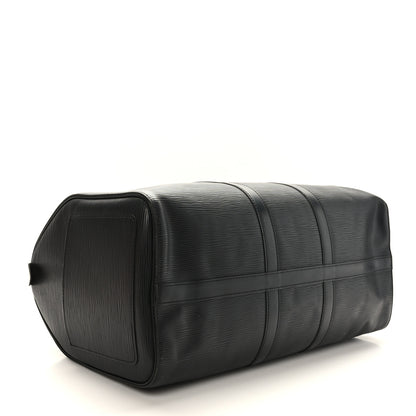 Louis Vuitton Epi Keepall 45 Black 3 of 9