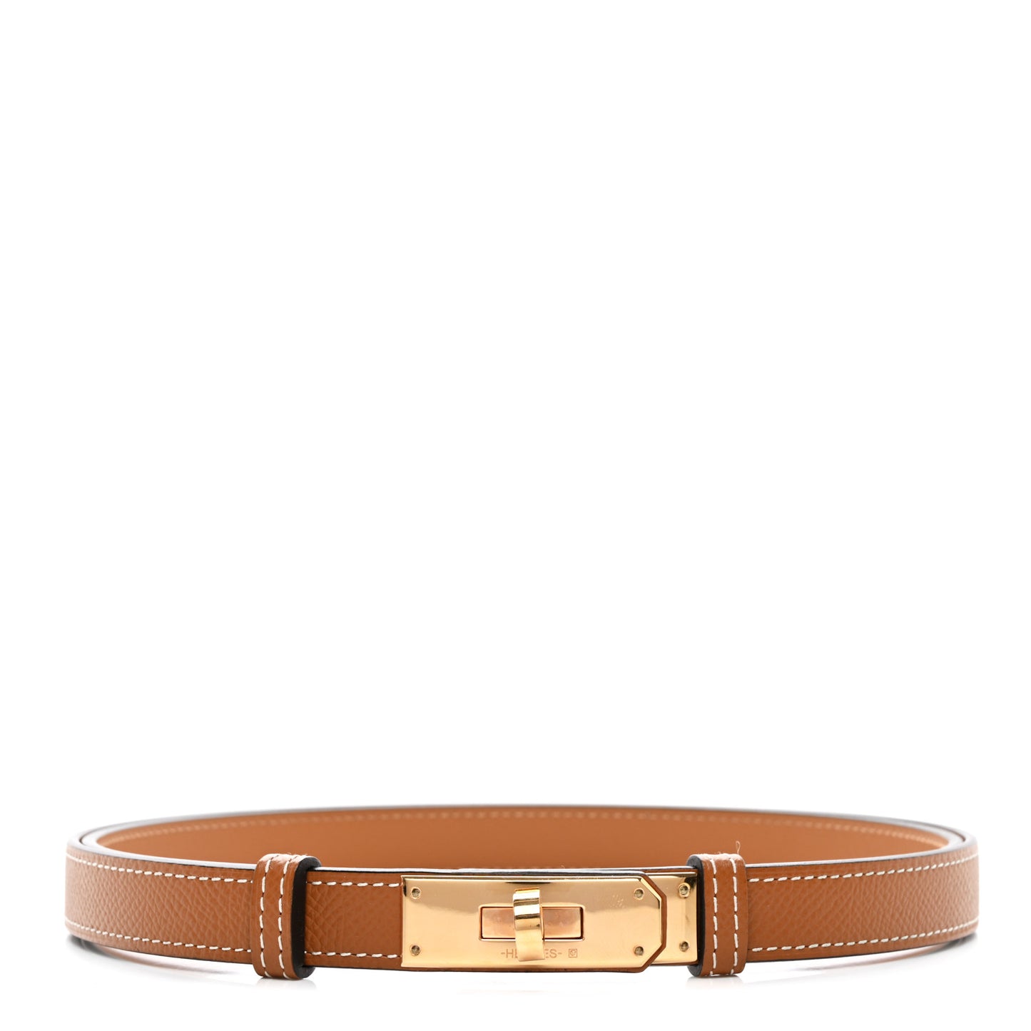 Epsom Kelly Belt Gold