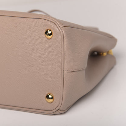 Prada Saffiano Medium Galleria Double Zip Tote Cammeo 10 of 11