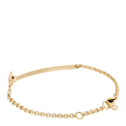 Piaget 18K Yellow Gold Diamond Possession Bar Bracelet 2 of 4