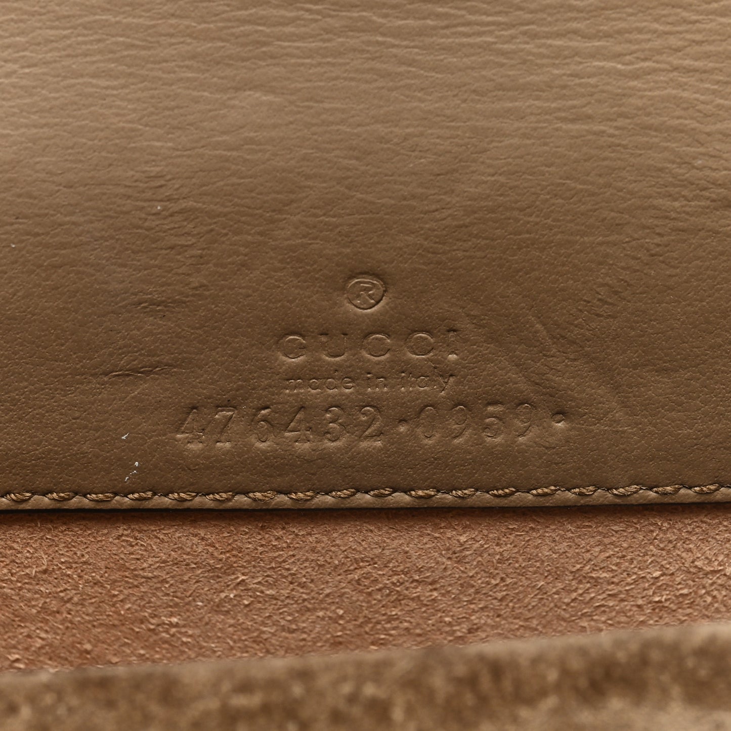 GG Supreme Monogram Super Mini Dionysus Shoulder Bag Taupe