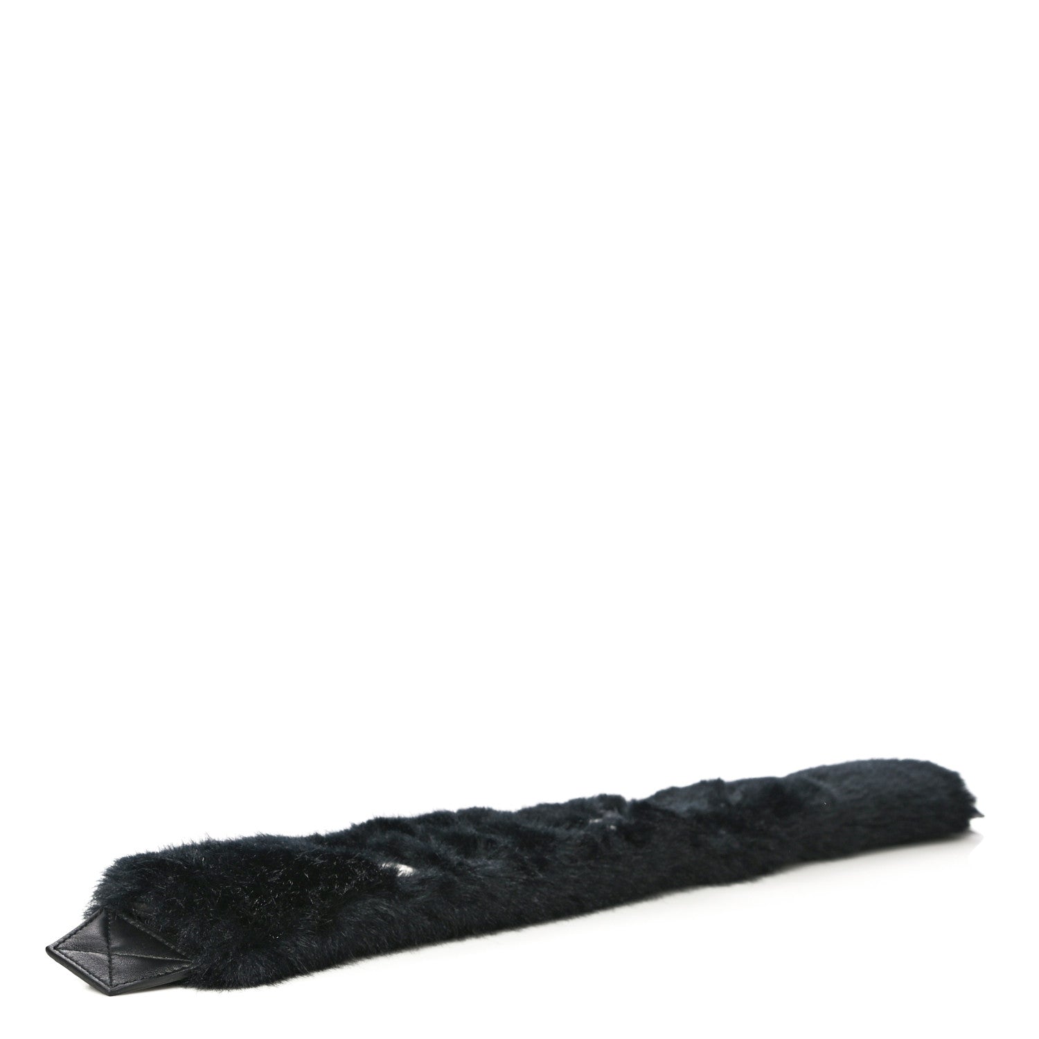 Givenchy Faux Fur Logo Bag Strap Black 4 of 7