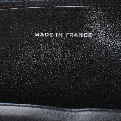 Chanel Patent Quilted Wallet On Chain WOC Black 7 of 8