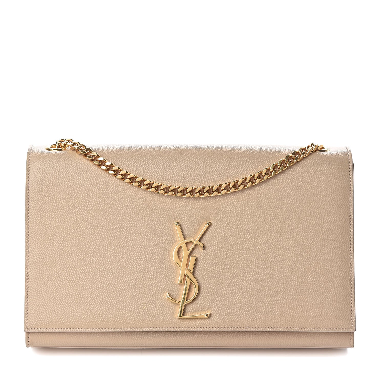Grain De Poudre Medium Monogram Kate Satchel Nude Powder