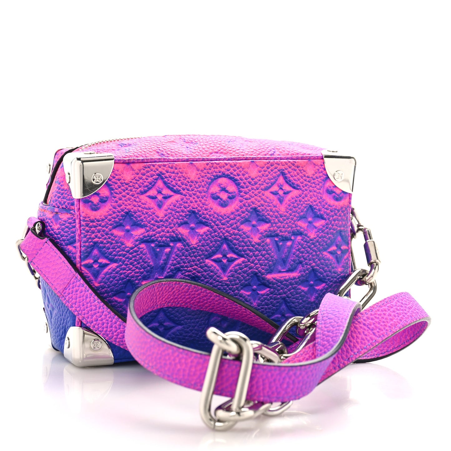 Taurillon Illusion Mini Soft Trunk Bleu Rose