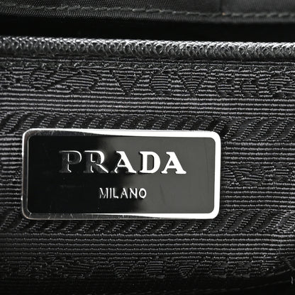 Prada Tessuto Nylon Saffiano Medium Backpack Black 5 of 11