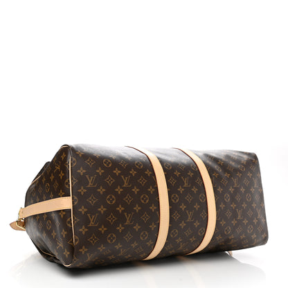Louis Vuitton Monogram Keepall Bandouliere 55 4 of 10