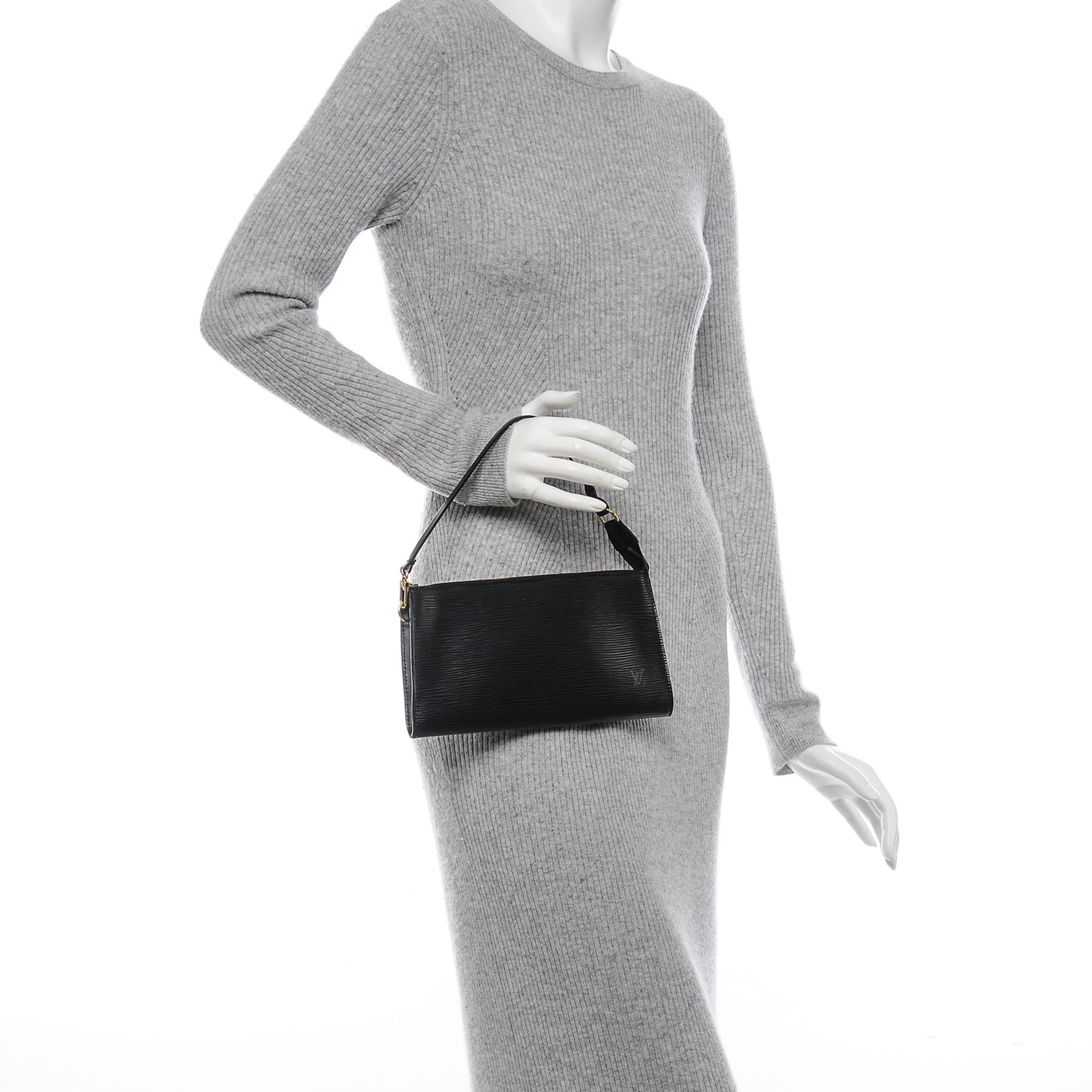 Epi Pochette Accessories 24 Black