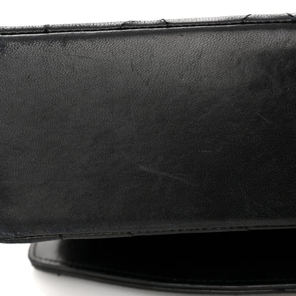 Chanel Lambskin Quilted Medium Single Flap Black 20 of 21