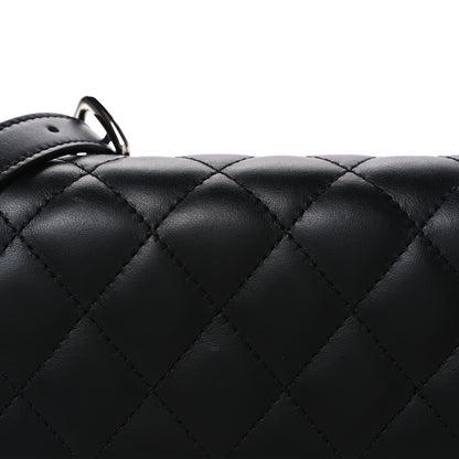 Chanel Calfskin Quilted CC Uniform Flap Belt Bag Black 8 of 10