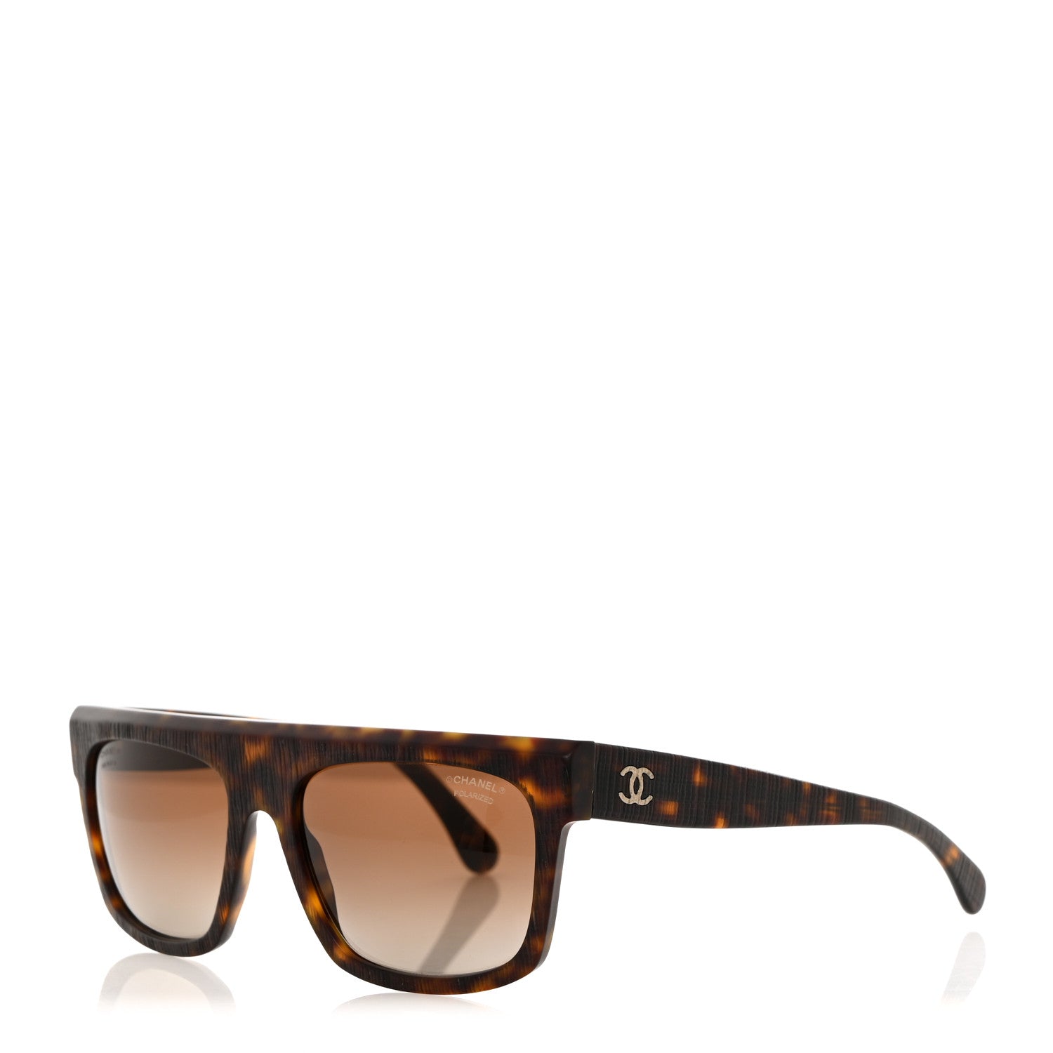 Chanel Polarized CC Sunglasses 5333 Tortoise 1 of 8