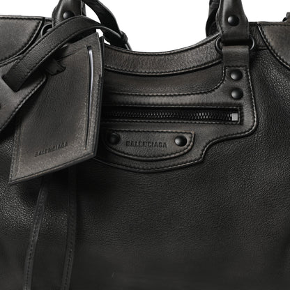 Balenciaga Used Calfskin Black Hardware Neo Classic City Black 8 of 10