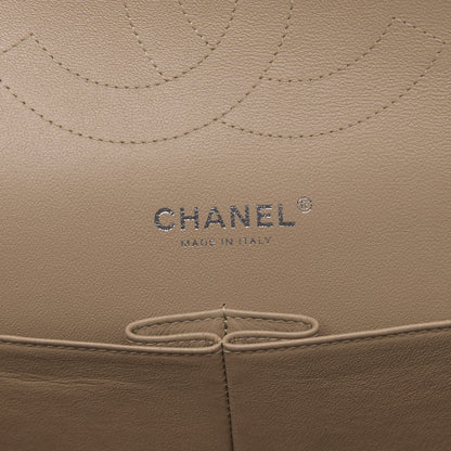 Chanel Patent Quilted Jumbo Double Flap Beige 6 of 15