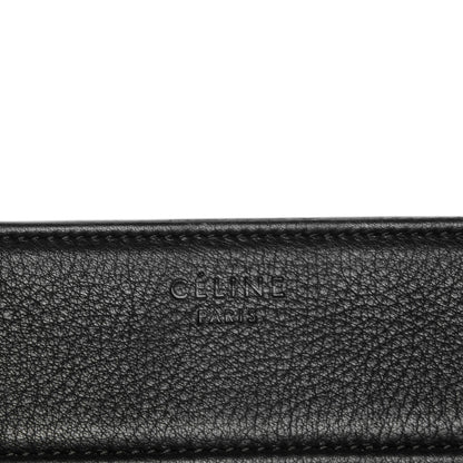 Celine Supple Calfskin Medium Phantom Luggage Black 6 of 7