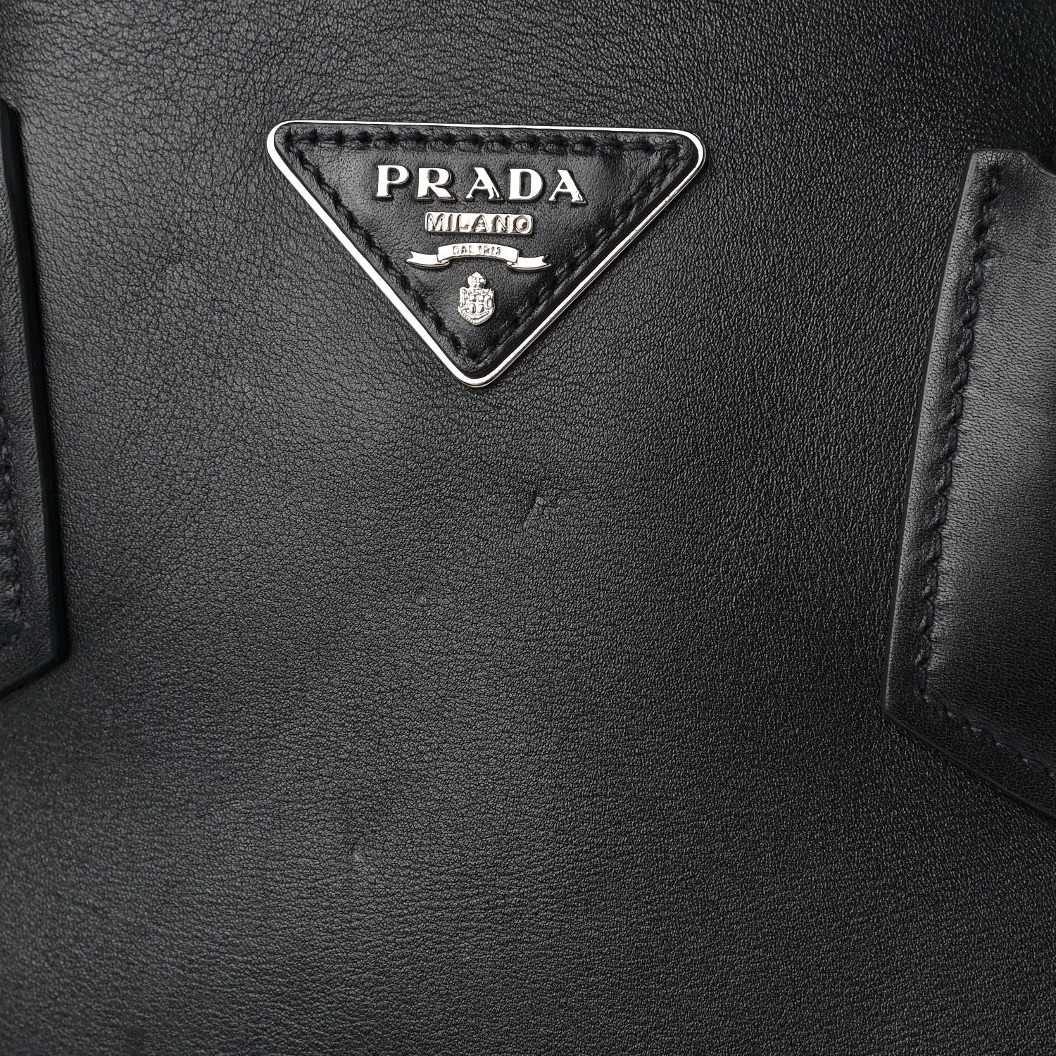 Prada City Calfskin Large Double Bag Black 14 of 19