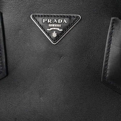 Prada City Calfskin Large Double Bag Black 14 of 19