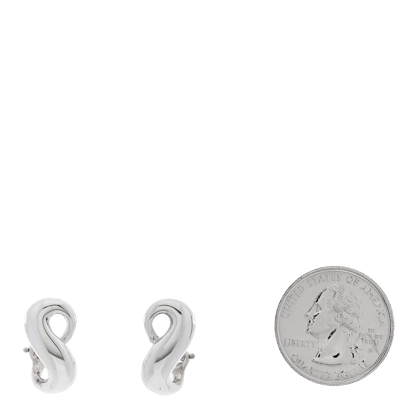 Sterling Silver Figure 8 Earrings