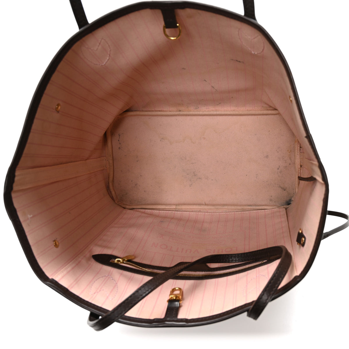 Damier Ebene Neo Neverfull MM Rose Ballerine