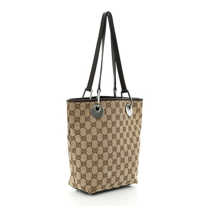 Gucci Monogram Small Eclipse Tote Brown 3 of 14