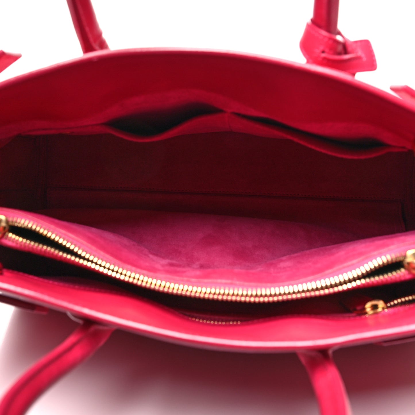 Calfskin Small Sac De Jour Lipstick Pink