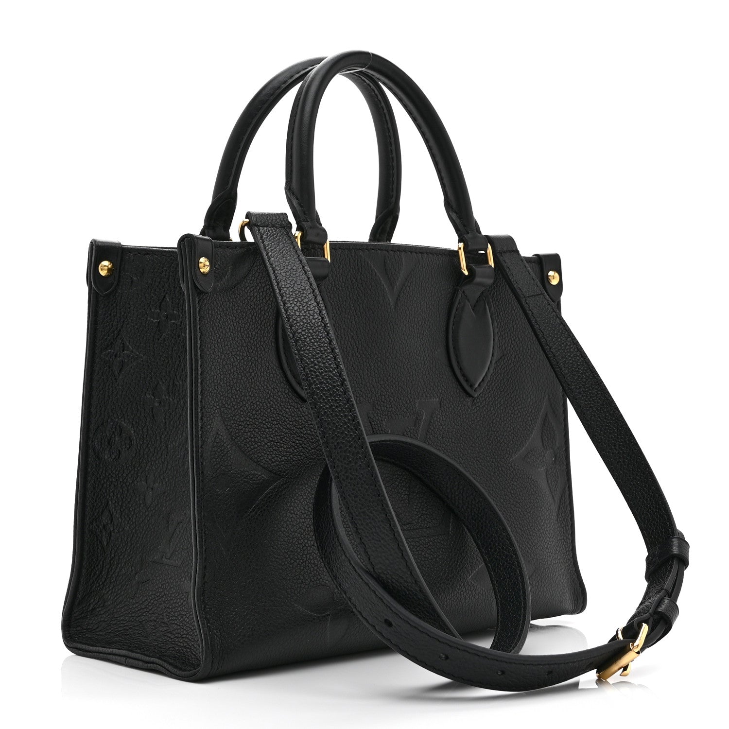 Louis Vuitton Empreinte Monogram Giant Onthego PM Black 3 of 9