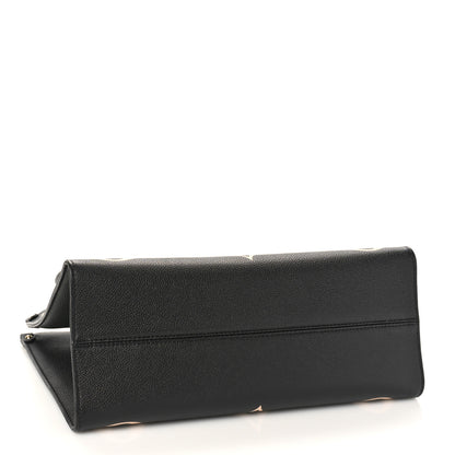 Louis Vuitton Empreinte Monogram Giant Onthego MM Black Beige 4 of 8