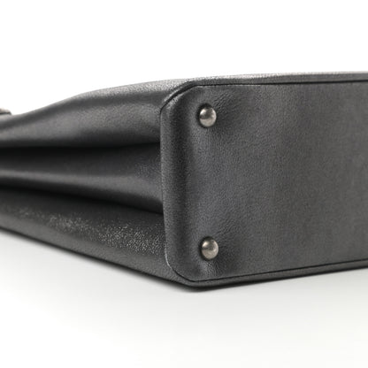 Chanel Iridescent Calfskin CC East West Shopping Tote Grey 11 of 12