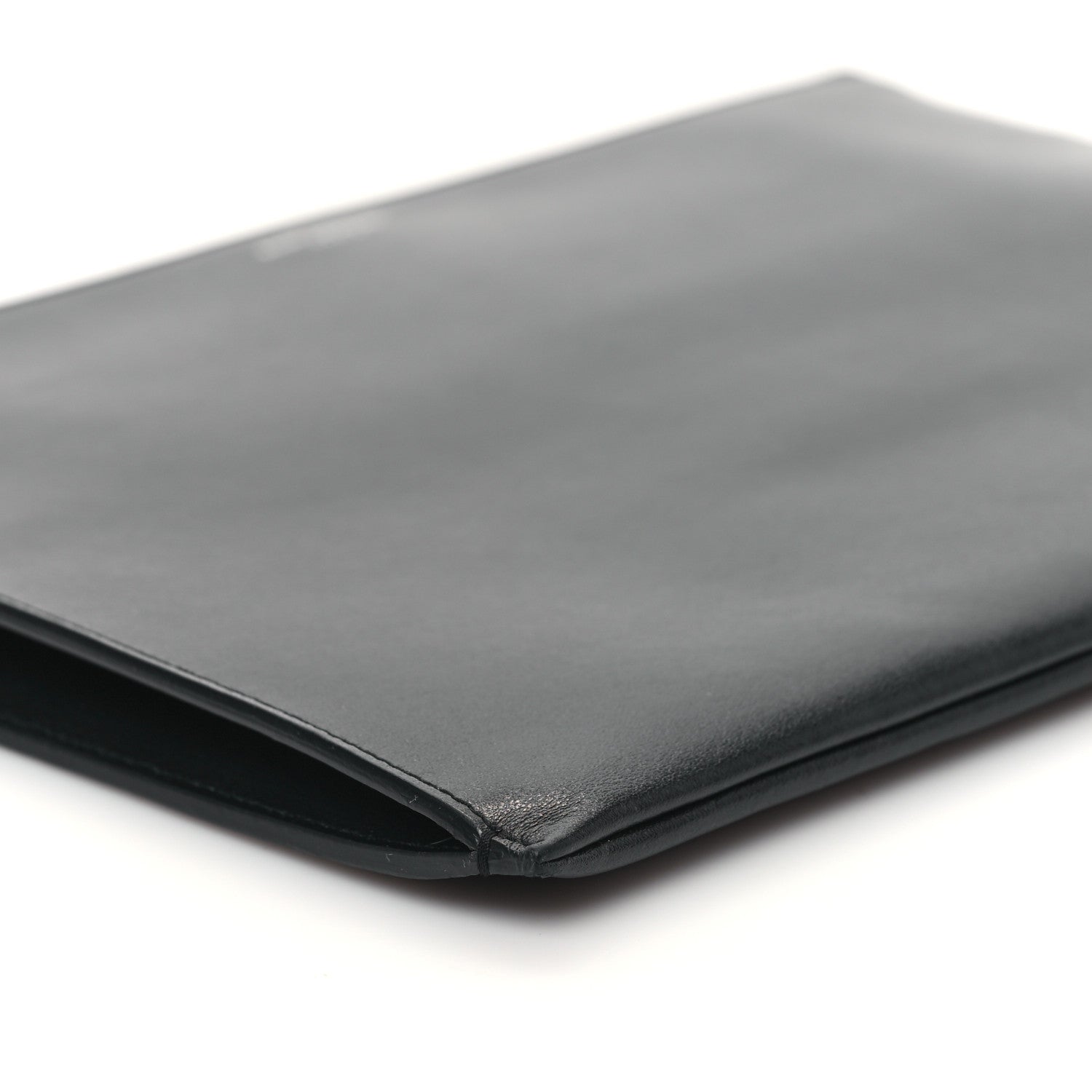 Saint Laurent Smooth Calfskin Flamingo Document Holder Black 9 of 12