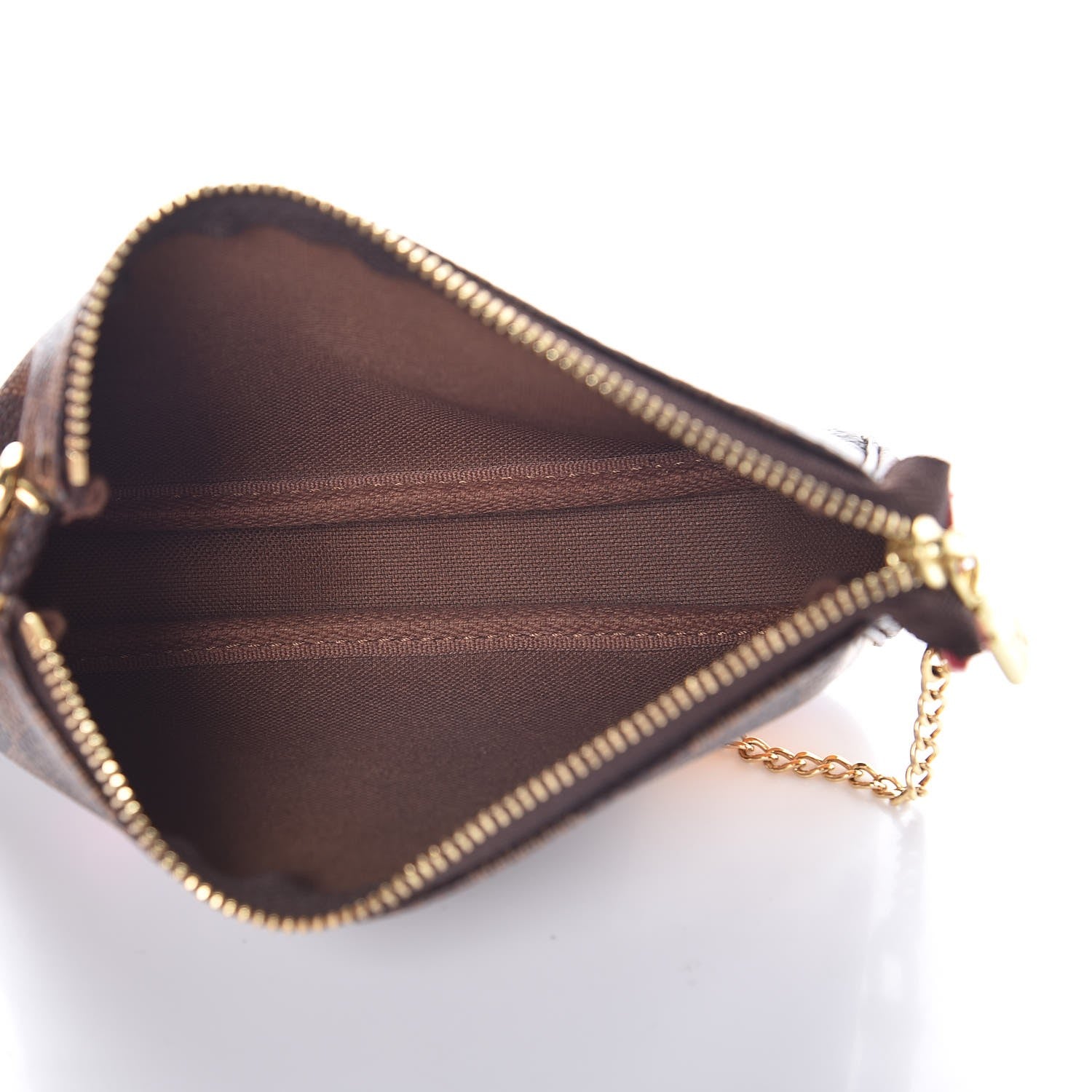 Louis Vuitton Damier Ebene 2016 Christmas Animation Mini Pochette Accessories 5 of 7