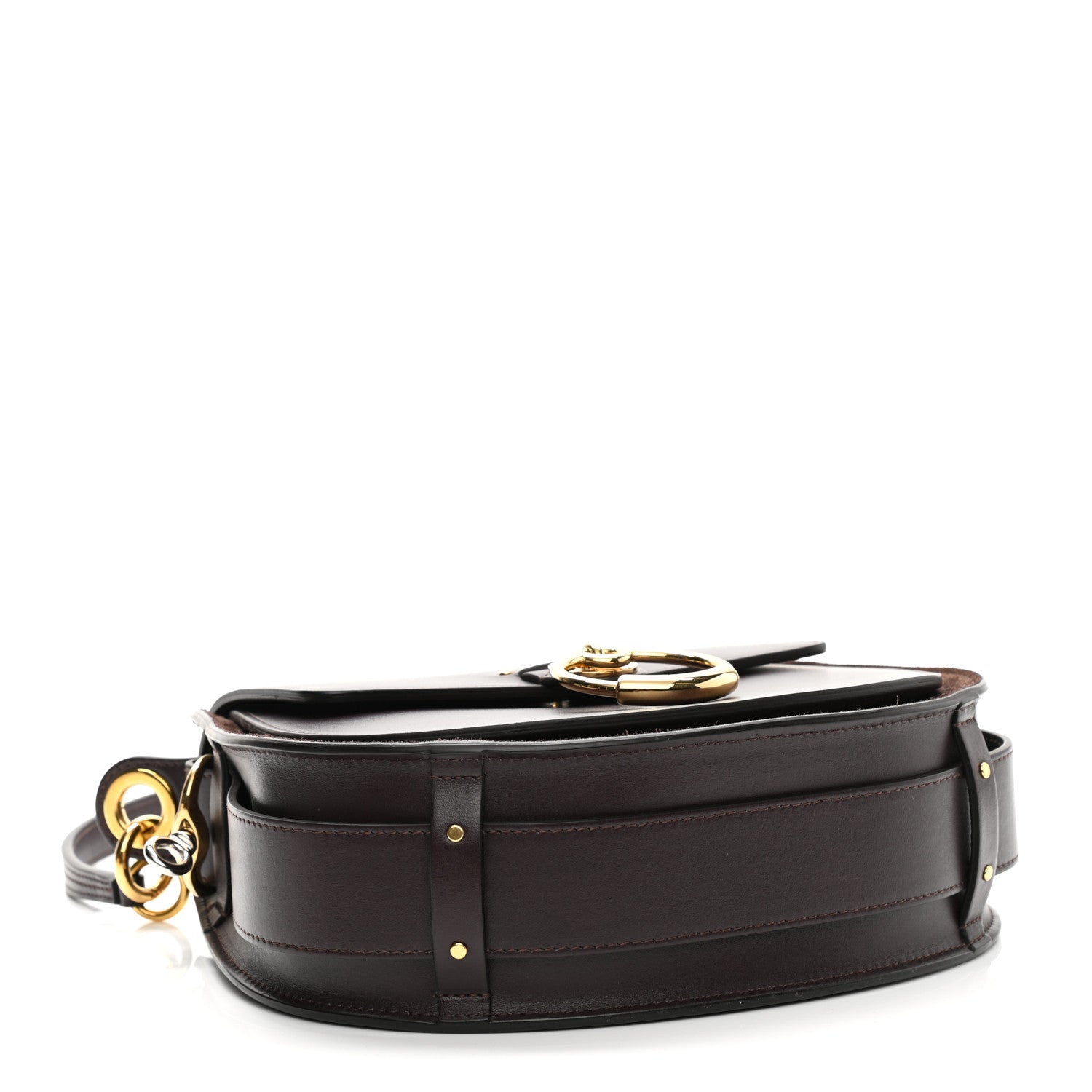 Chloe Calfskin Large Tess Bag Raisin 4 of 11