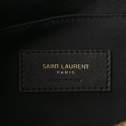 Saint Laurent Grain De Poudre Monogram Belt Bag Black 6 of 9