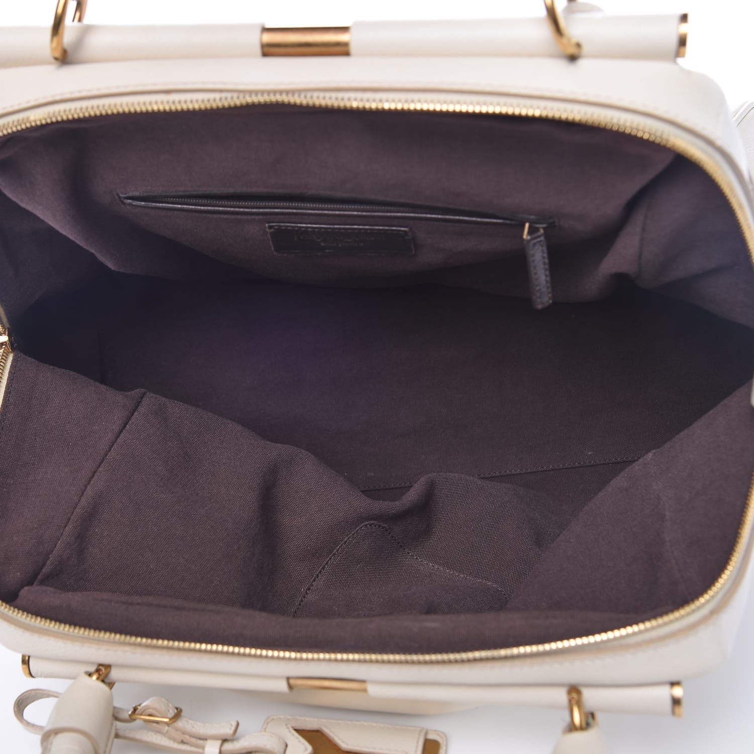 Saint Laurent Goatskin Medium Majorelle White 5 of 10