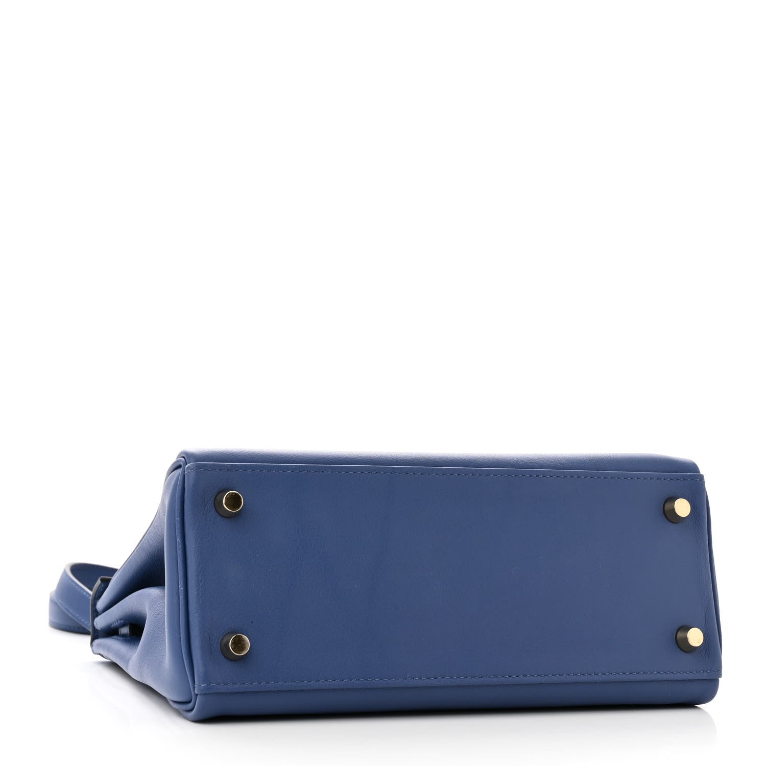 Hermes Swift Kelly Retourne 25 Bleu Brighton 4 of 10